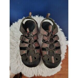 Keen Sandal size 8 Men's Red/Medium Grey Waterproof Closed Toe